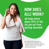 alli Weight Loss Diet Pills, Orlistat 60 mg Capsules, 120 Count Refill Pack